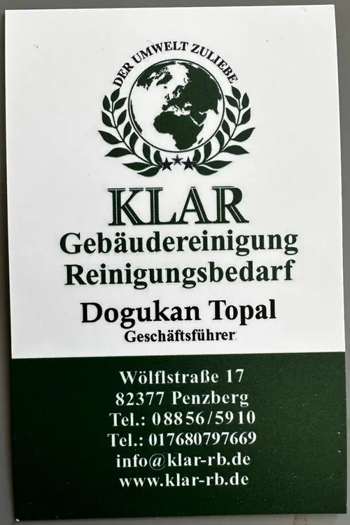 Visitenkarte 2026 – Dogukan Topal