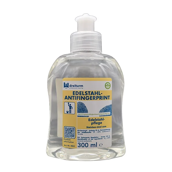 EDELSTAHL-ANTIFINGERPRINT Edelstahlpflege