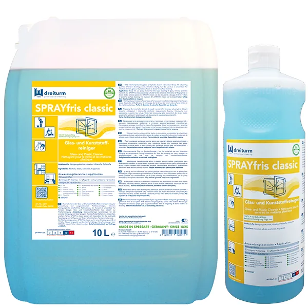 SPRAYfris classic Glas- und Kunststoffreiniger