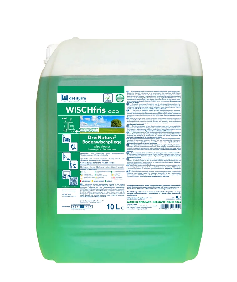 WISCHfris eco DreiNatura® Bodenwischpflege