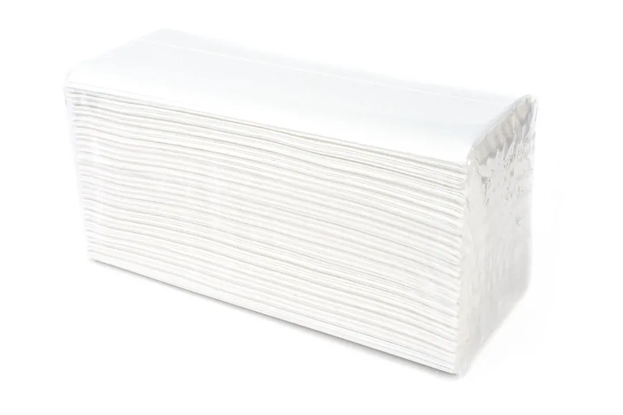 Papierhandtuch, C-Falz, 2-lagig, Zellstoff hochweiß, 23 x 31 cm, 2.880 Blatt