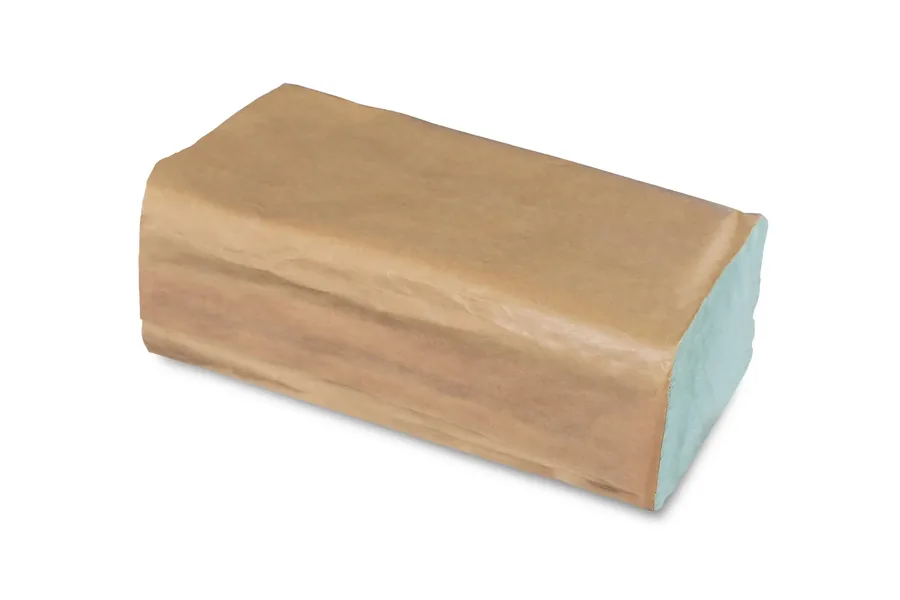 Papierhandtuch, V-Falz, 1-lagig, recycling grün, 25 x 23 cm, 5.000 Blatt