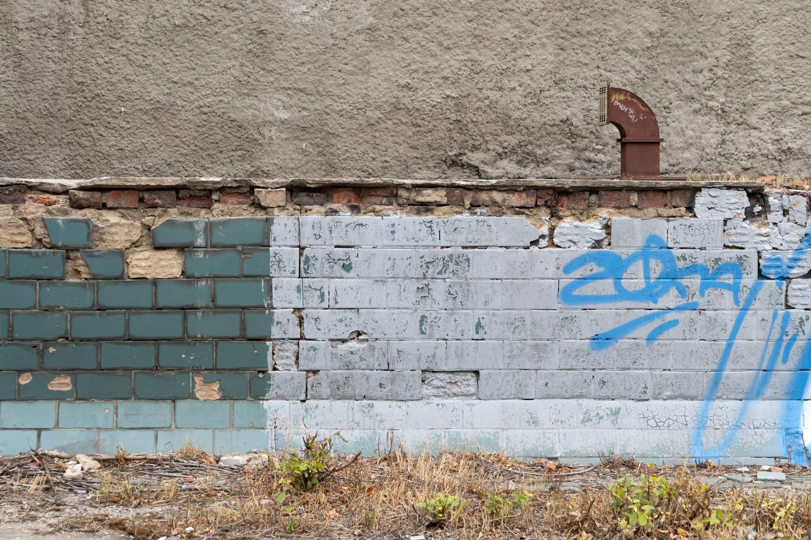Graffiti entfernen ohne Fassadenschaden
