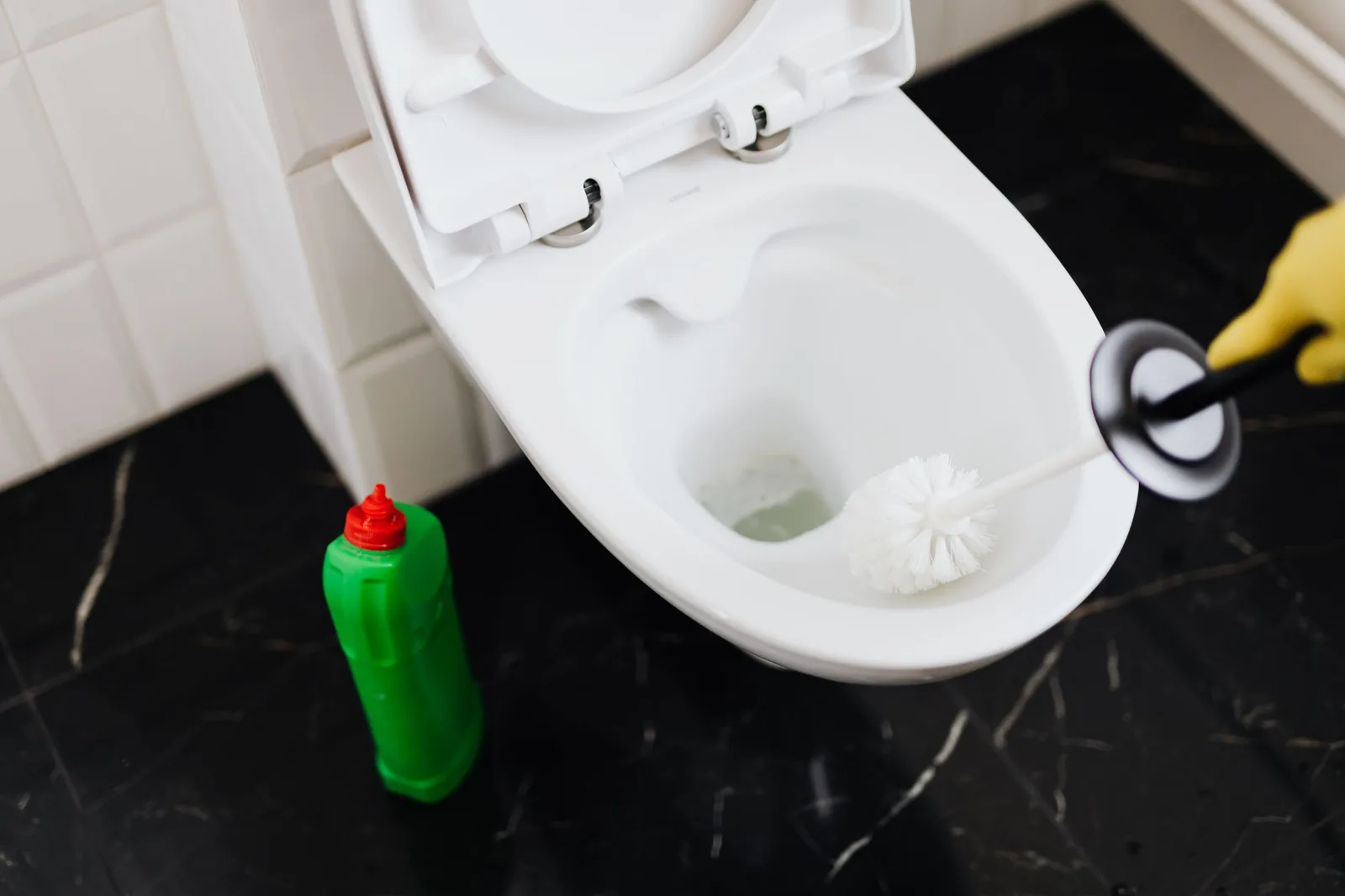 Toilette richtig reinigen und desinfizieren